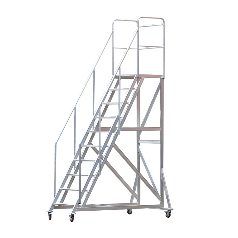 Certified SGS Customized Aluminium Alloy Scaffolding/Ladder for Building Material